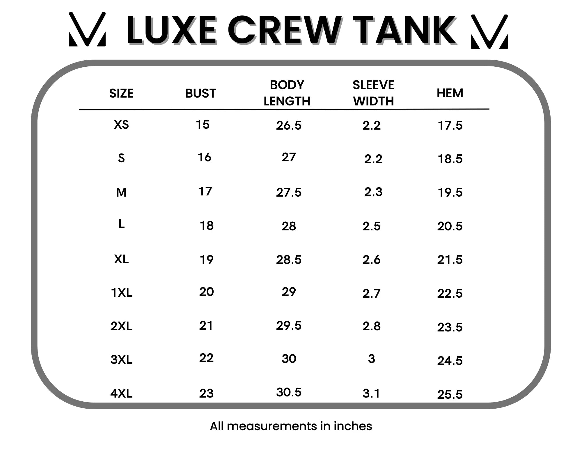 Luxe Crew Tank - Papaya